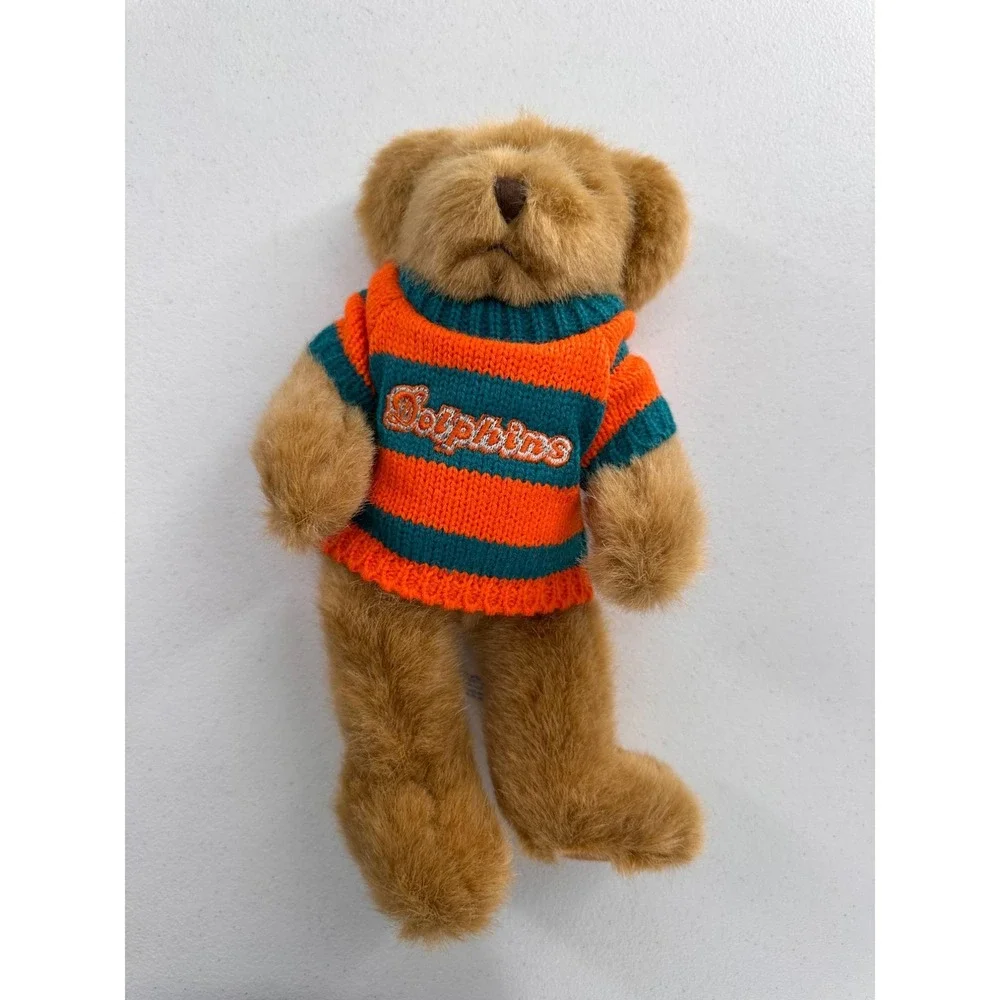 Russ Berrie Miami Dolphins Sweater Teddy Bear Plush‎ 10
